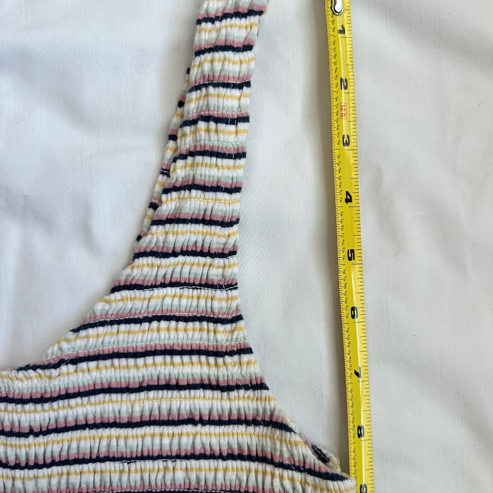 Hollister Multicolor Stretch Cropped Tank SZ Medium - Picture 8 of 10